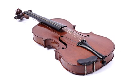 Lot 31 - A French violin labelled Francois Barzoni