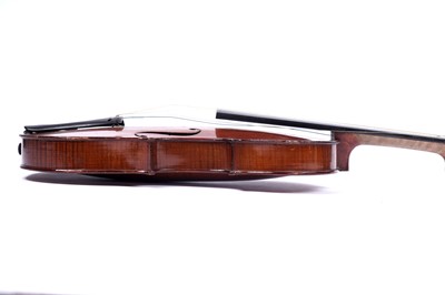 Lot 31 - A French violin labelled Francois Barzoni