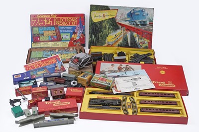 Lot 519 - A collection of Tri-Ang 00-gauge model railway; and other items