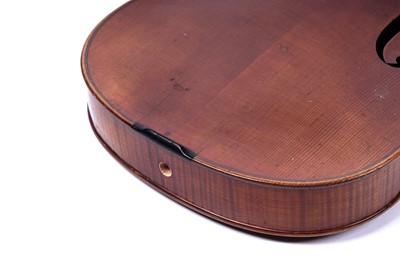 Lot 32 - A violin; and two bows