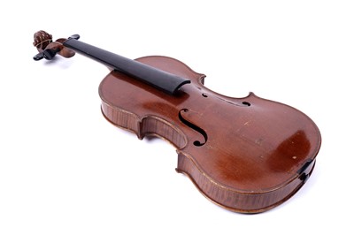 Lot 33 - A German violin