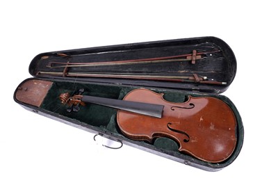 Lot 33 - A German violin