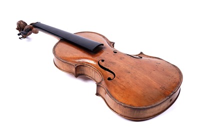 Lot 34 - An English violin, G. Cook 1858