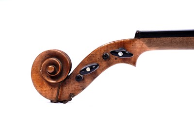 Lot 34 - An English violin, G. Cook 1858