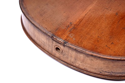 Lot 34 - An English violin, G. Cook 1858