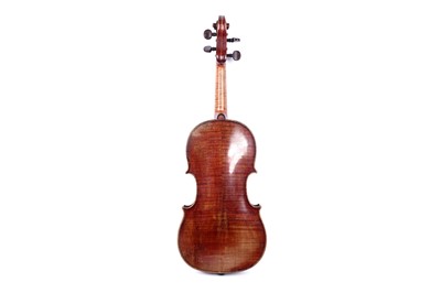 Lot 35 - A violin stamped 'PERRY'