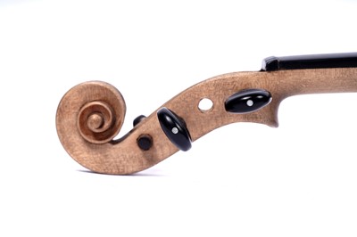 Lot 36 - An English violin labelled 'Hugh Junor'