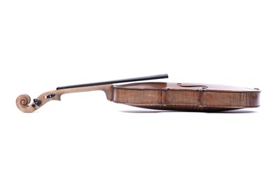 Lot 36 - An English violin labelled 'Hugh Junor'