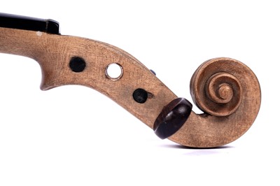 Lot 36 - An English violin labelled 'Hugh Junor'