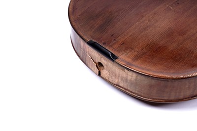 Lot 36 - An English violin labelled 'Hugh Junor'