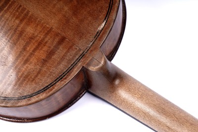 Lot 36 - An English violin labelled 'Hugh Junor'