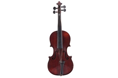 Lot 435 - A Medio-Fino 1/8 size violin