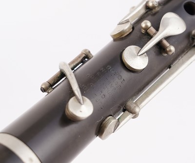 Lot 4 - A pair of Hawkes clarinets