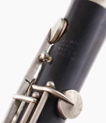 Lot 4 - A pair of Hawkes clarinets