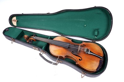 Lot 39 - A Dresden 'Excelsior' violin