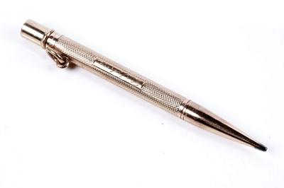 Lot 79 - A 9ct gold Sampson Mordan "Everpoint" propelling pencil
