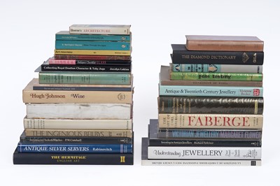 Lot 200 - A collection of reference books on antiques and jewellery