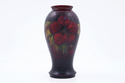Lot 861 - A William Moorcroft flambe vase