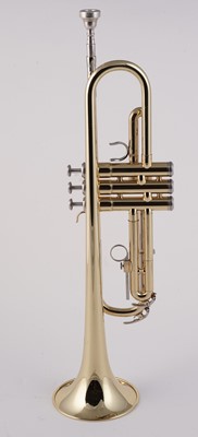 Lot 15 - A Yamaha YTR 2320E Bb lacquered brass trumpet