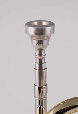 Lot 15 - A Yamaha YTR 2320E Bb lacquered brass trumpet