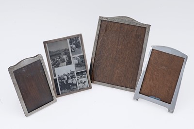 Lot 238 - Four George V silver Art Deco photograph frames