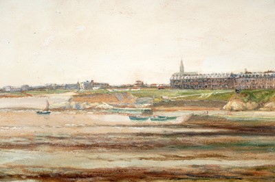 Lot 242 - John Falconar Slater - A view of Whitley Bay, looking south towards Cullercoats, and Tynemouth | oil