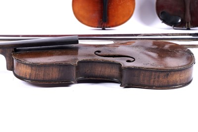Lot 40 - Three violins