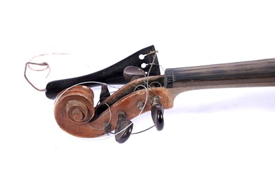 Lot 43 - Three violins for repair