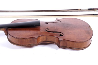 Lot 43 - Three violins for repair