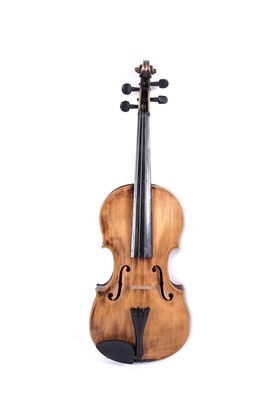 Lot 43 - Three violins for repair