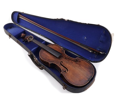 Lot 44 - Three violins for repair