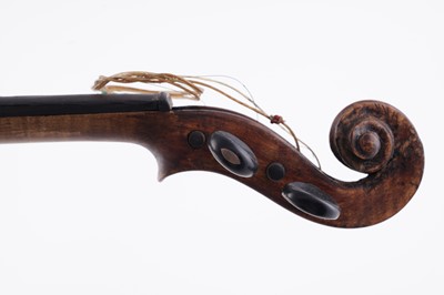 Lot 44 - Three violins for repair