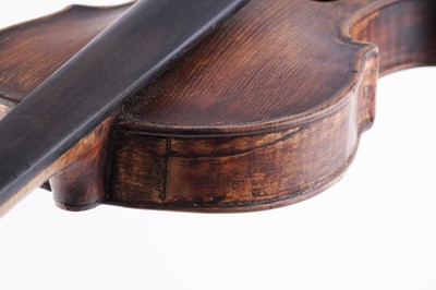 Lot 44 - Three violins for repair