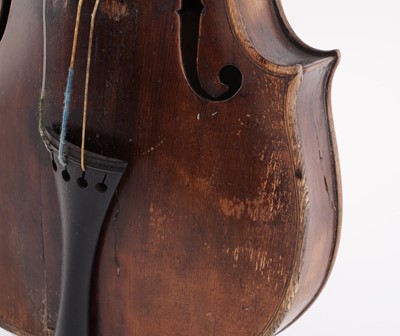 Lot 44 - Three violins for repair