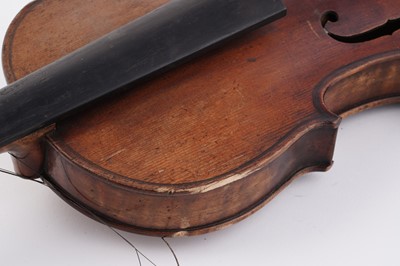 Lot 46 - Two violins for restoration