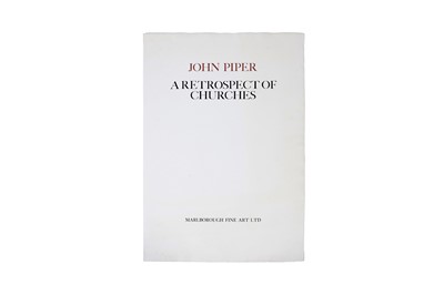 Lot 286 - John Piper - Eight signed prints from 'A Retrospect of Churches' | lithographs