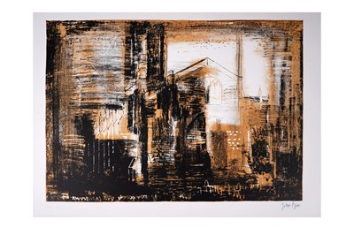 Lot 290 - John Piper - Fotheringhay, Northamptonshire | lithograph