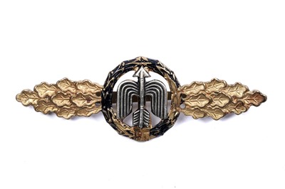 Lot 715 - A German Second World War Luftwaffe Short Range Fighter clasp badge