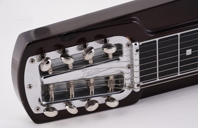 Lot 113 - A 1950's Fender Deluxe 8 lap steel guitar