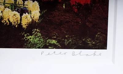 Lot 428 - Peter Blake: Sgt Pepper's Lonely Hearts Club Band Pierre Optique Apple Corps signed print