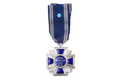Lot 973 - A display of three German Third Reich Long Service Awards of the NSDAP
