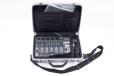 Lot 456 - Xenyx 1002B Professional battery powered mic/line mixer