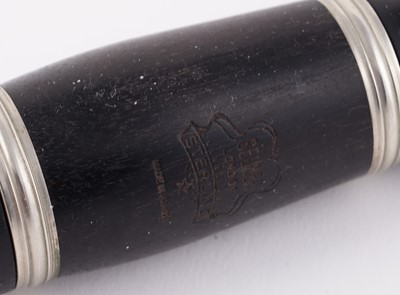 Lot 5 - A Selmer Sterling clarinet; and a small pig skin case