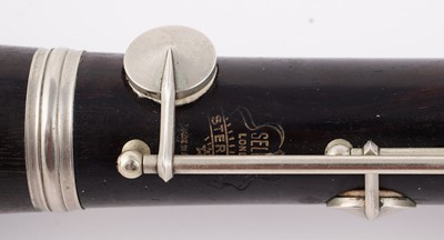 Lot 5 - A Selmer Sterling clarinet; and a small pig skin case