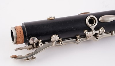 Lot 5 - A Selmer Sterling clarinet; and a small pig skin case