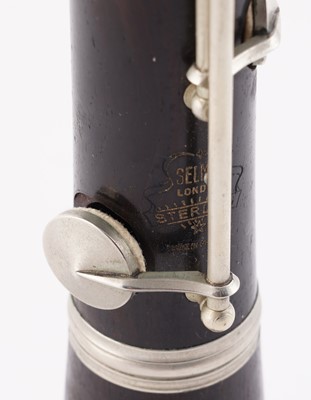 Lot 5 - A Selmer Sterling clarinet; and a small pig skin case