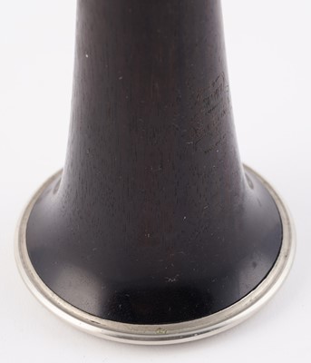 Lot 5 - A Selmer Sterling clarinet; and a small pig skin case
