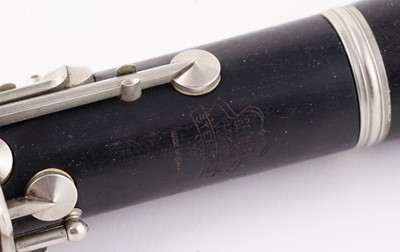Lot 5 - A Selmer Sterling clarinet; and a small pig skin case