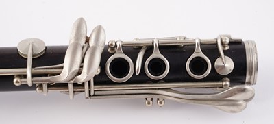 Lot 5 - A Selmer Sterling clarinet; and a small pig skin case