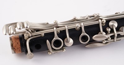 Lot 5 - A Selmer Sterling clarinet; and a small pig skin case